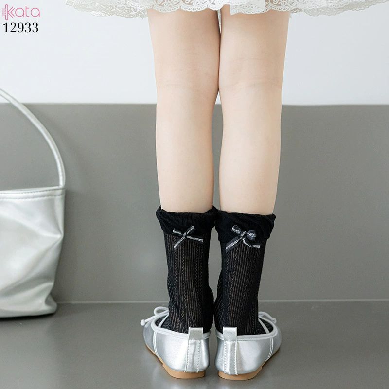 Tất ren mùa hè ngọt ngào Lolita,vớ nữ mỏng giữa bắp chân 12933