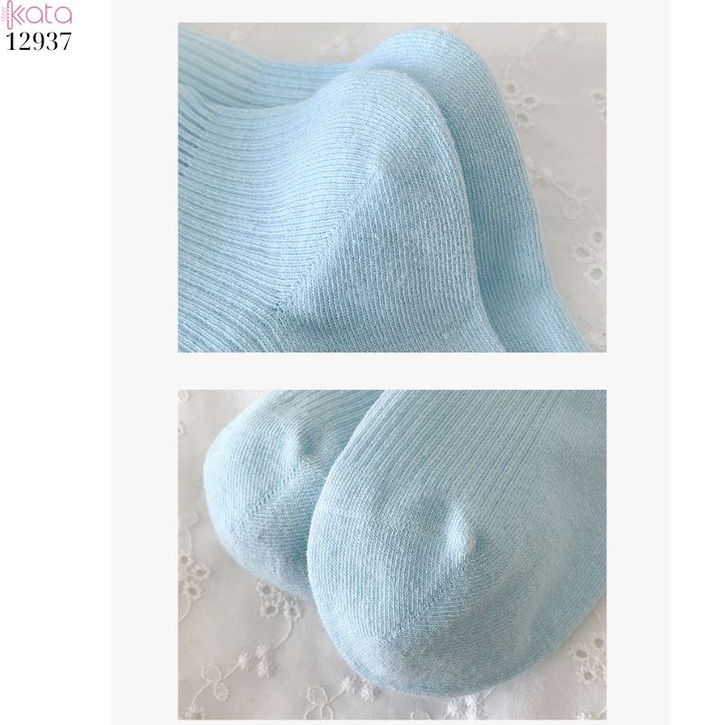 Tất ren nơ lolita,vớ nữ ống giữa xuân hè 12937