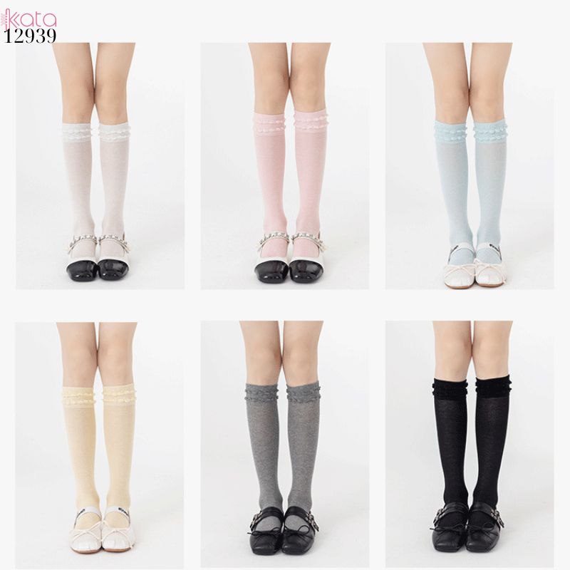 Tất lưới mỏng mùa hè,vớ nữ bắp chân lolita 12939