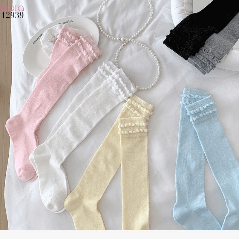 Tất lưới mỏng mùa hè,vớ nữ bắp chân lolita 12939