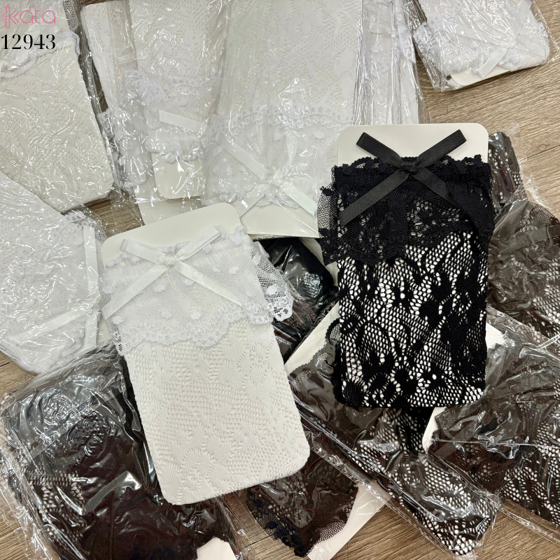 Tất ren lolita mùa hè,vớ hoa hồng giữa bắp chân 12943