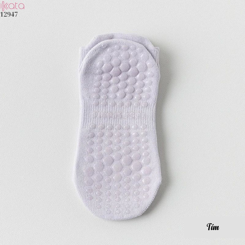 Tất Yoga Silicone thoáng khí,vớ chống trượt tập luyện thể thao 12947