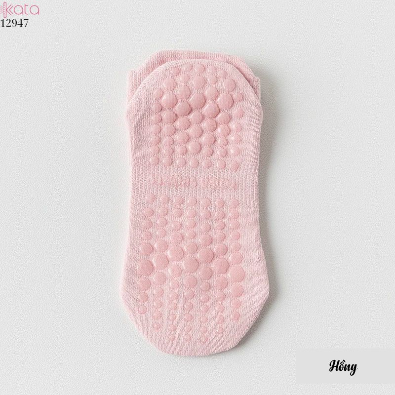 Tất Yoga Silicone thoáng khí,vớ chống trượt tập luyện thể thao 12947