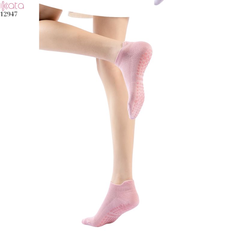 Tất Yoga Silicone thoáng khí,vớ chống trượt tập luyện thể thao 12947