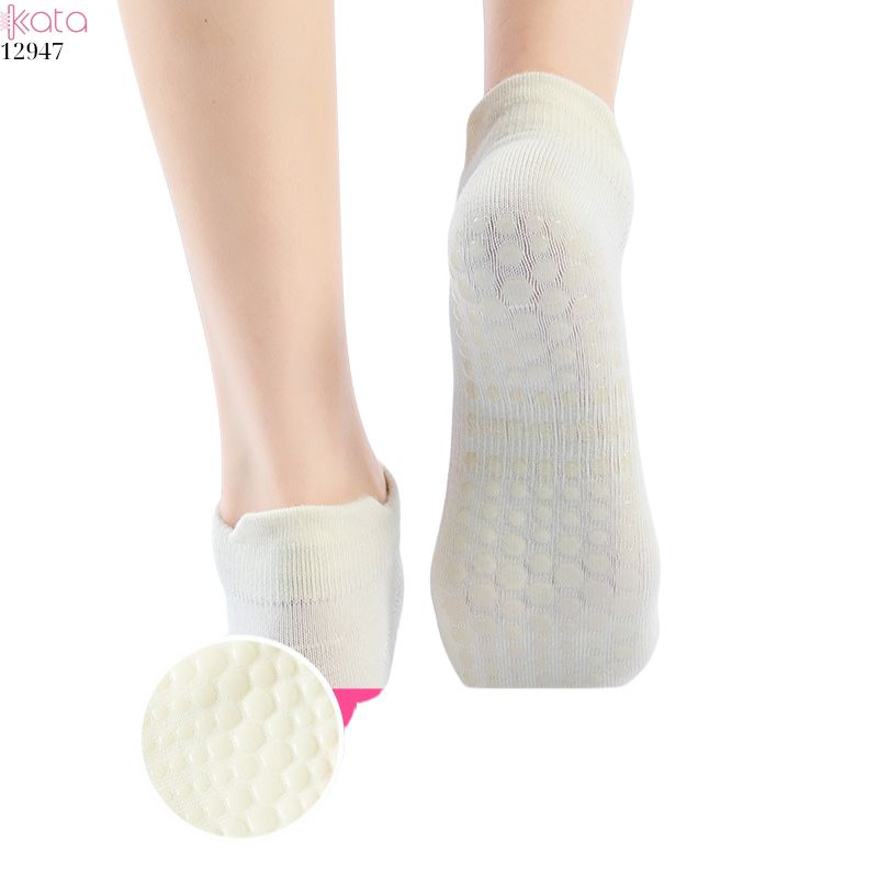 Tất Yoga Silicone thoáng khí,vớ chống trượt tập luyện thể thao 12947