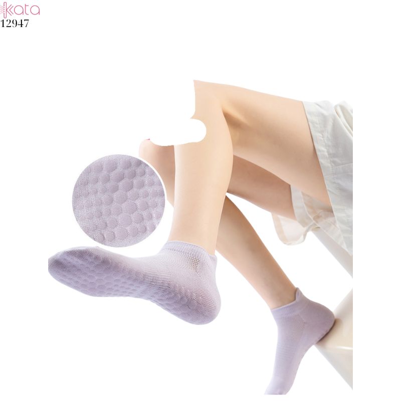 Tất Yoga Silicone thoáng khí,vớ chống trượt tập luyện thể thao 12947