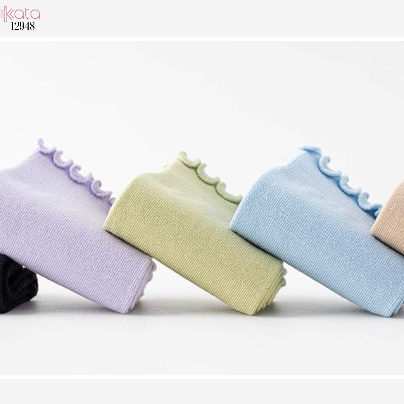 Tất thể thao chống trượt,vớ viền nấm yoga pilates 12948