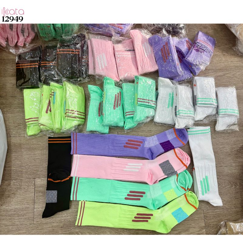 Tất thể thao chống trơn trượt,vớ bắp chân thể dục nhảy dây,Yoga Pilates 12949