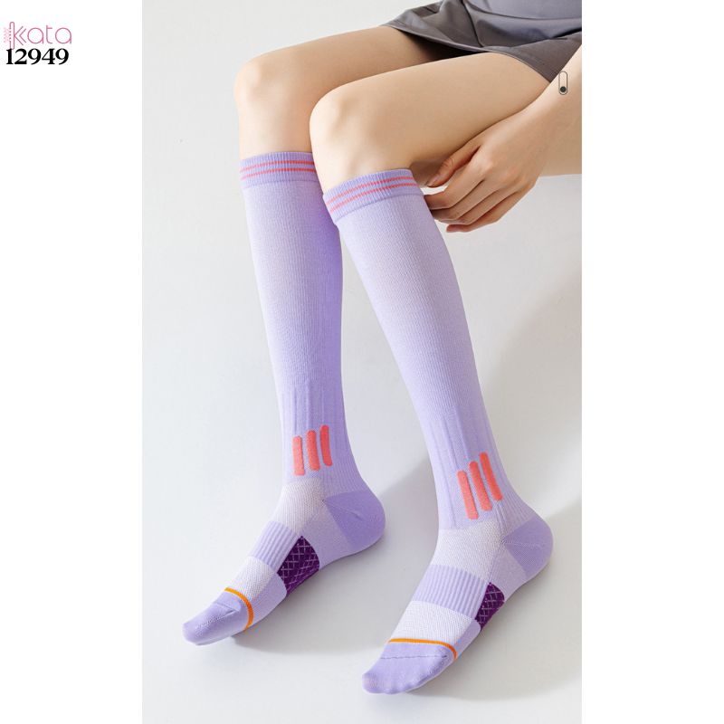 Tất thể thao chống trơn trượt,vớ bắp chân thể dục nhảy dây,Yoga Pilates 12949