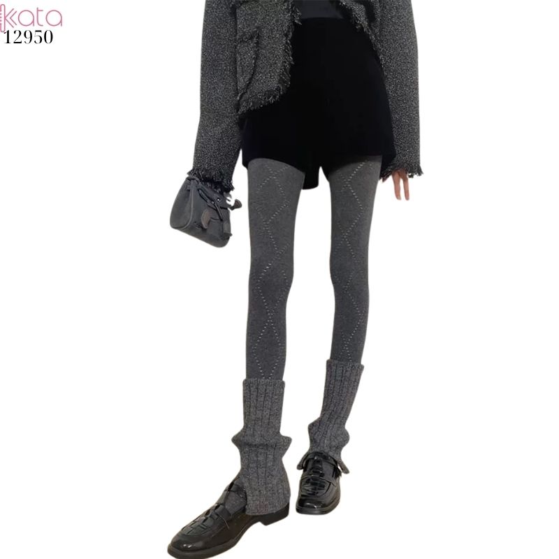 Ống tất thời trang,tất dày thu đông giữ ấm,phụ kiện đi bốt 12950