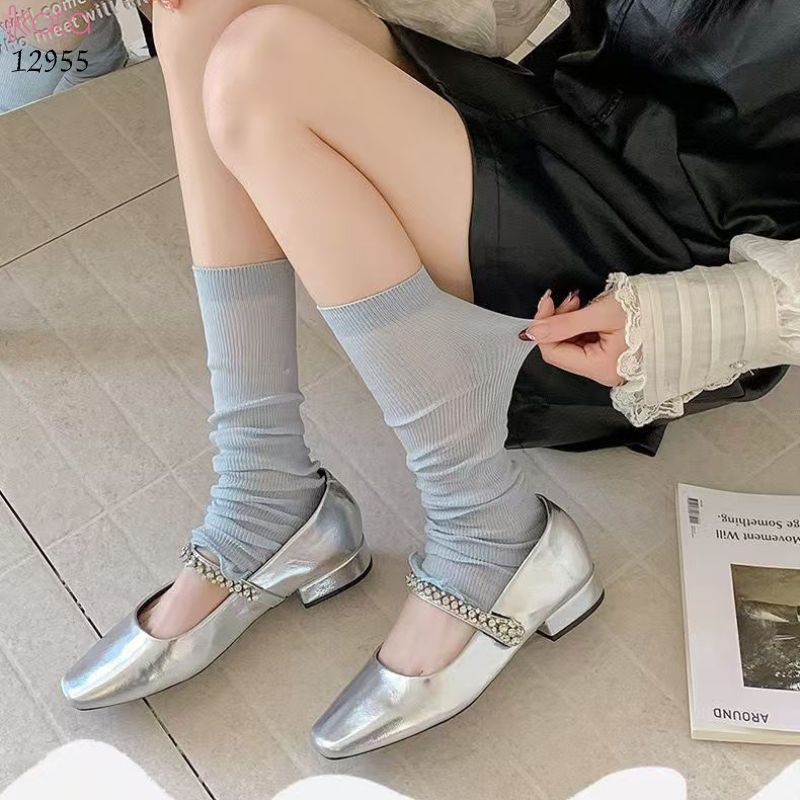 Ống tất lưới thoáng khí ,vớ ống chân mỏng JK xuân hè 12955
