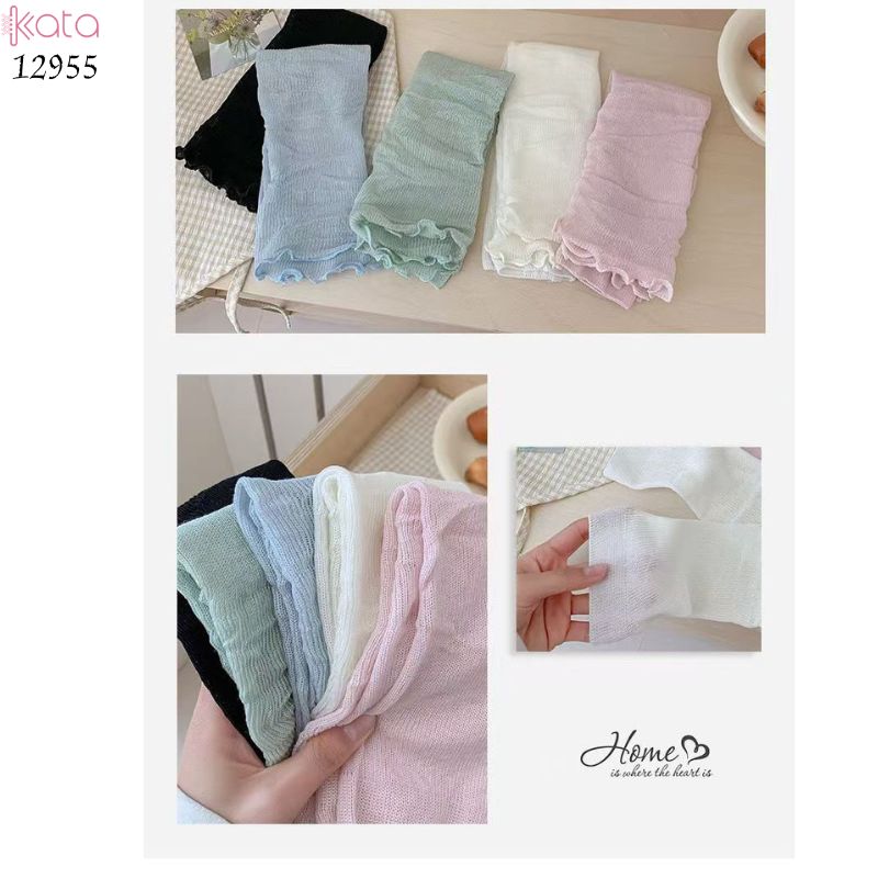 Ống tất lưới thoáng khí ,vớ ống chân mỏng JK xuân hè 12955