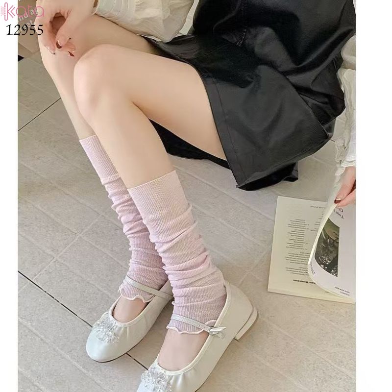 Ống tất lưới thoáng khí ,vớ ống chân mỏng JK xuân hè 12955