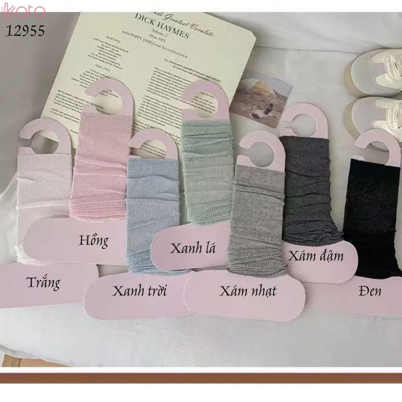 Ống tất lưới thoáng khí ,vớ ống chân mỏng JK xuân hè 12955