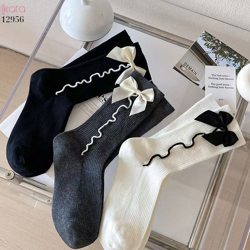 Tất nơ ngọt ngào lolita công chúa,vớ xuân hè phong cách Nhật Bản 12956