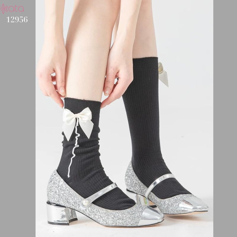 Tất nơ ngọt ngào lolita công chúa,vớ xuân hè phong cách Nhật Bản 12956