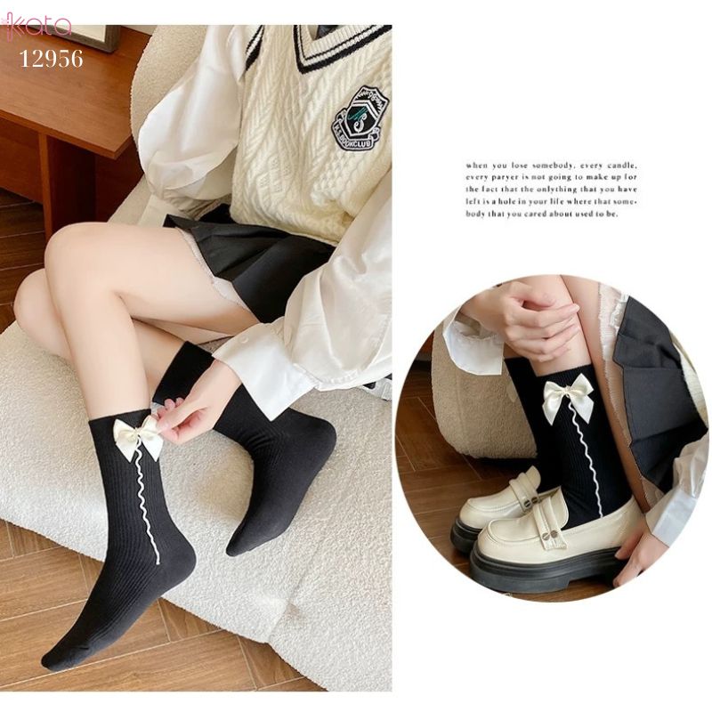 Tất nơ ngọt ngào lolita công chúa,vớ xuân hè phong cách Nhật Bản 12956