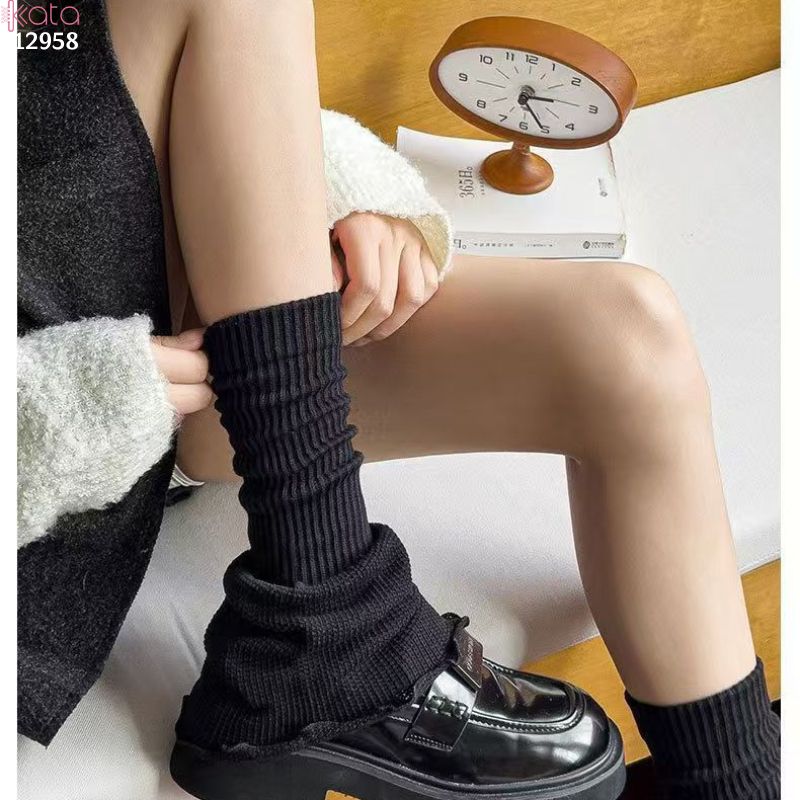 Ống tất dệt kim,vớ ống chân thu đông 12958