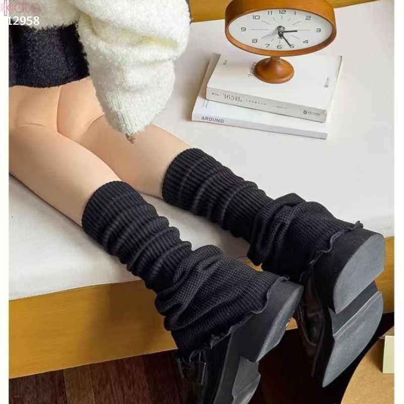 Ống tất dệt kim,vớ ống chân thu đông 12958