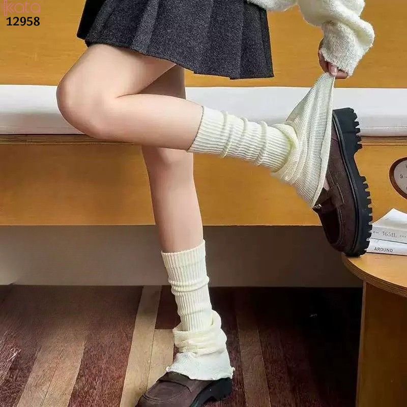 Ống tất dệt kim,vớ ống chân thu đông 12958