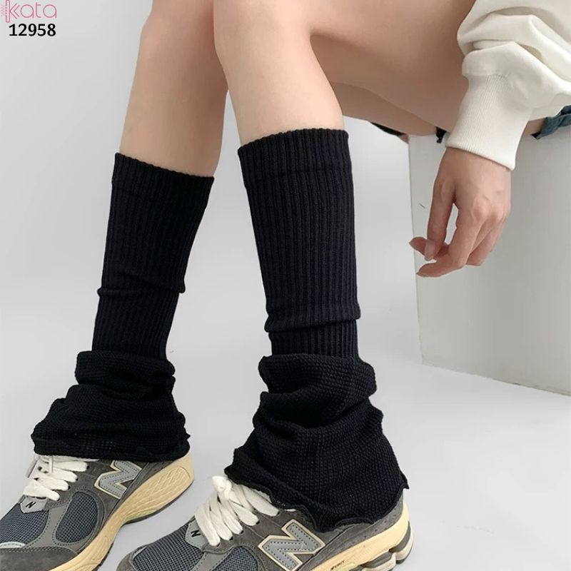 Ống tất dệt kim,vớ ống chân thu đông 12958