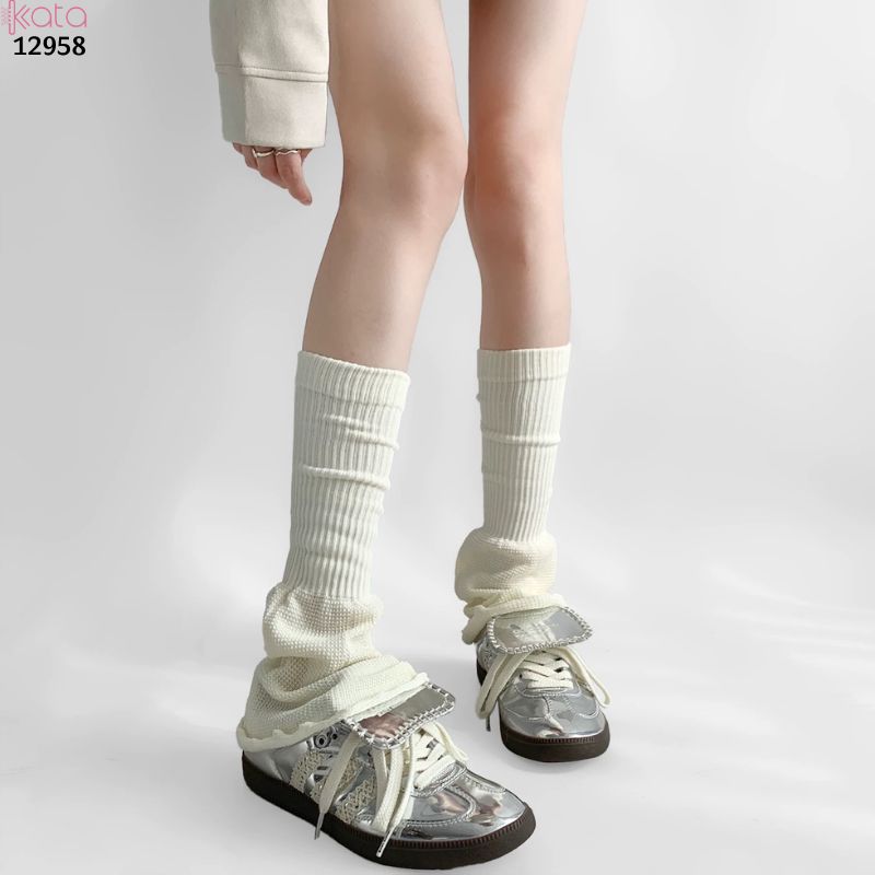 Ống tất dệt kim,vớ ống chân thu đông 12958
