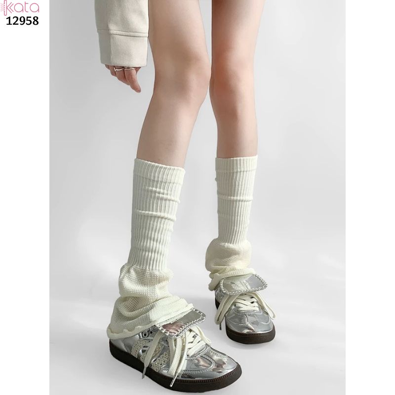 Ống tất dệt kim,vớ ống chân thu đông 12958