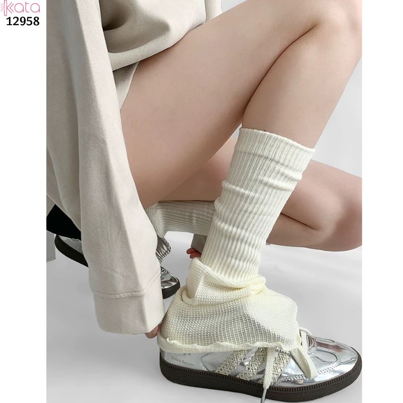 Ống tất dệt kim,vớ ống chân thu đông 12958