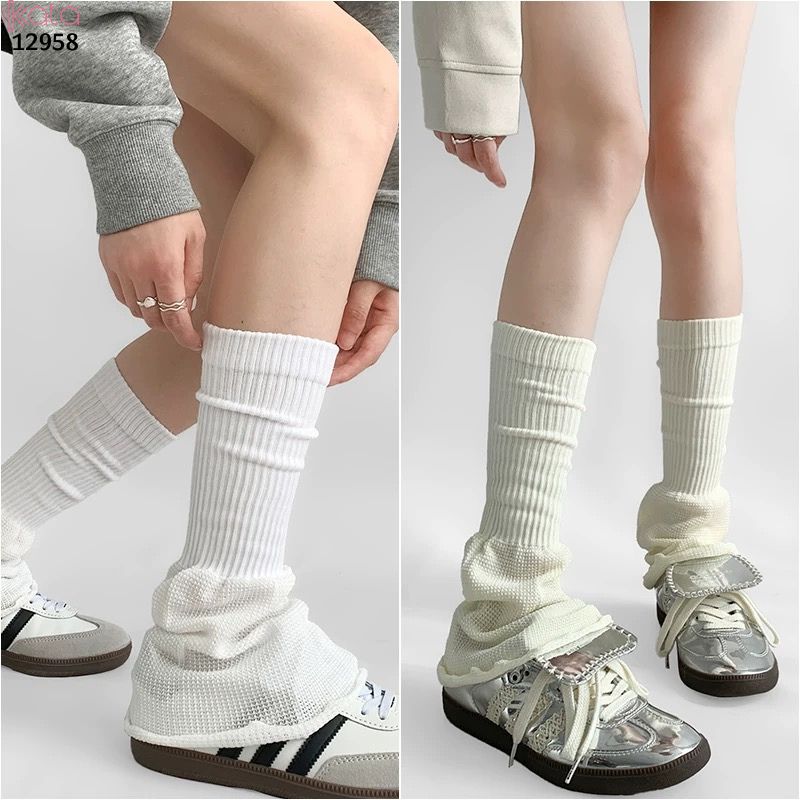 Ống tất dệt kim,vớ ống chân thu đông 12958