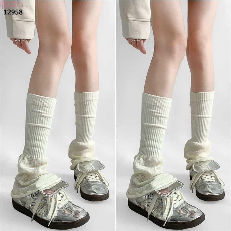 Ống tất dệt kim,vớ ống chân thu đông 12958