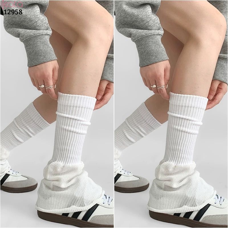 Ống tất dệt kim,vớ ống chân thu đông 12958