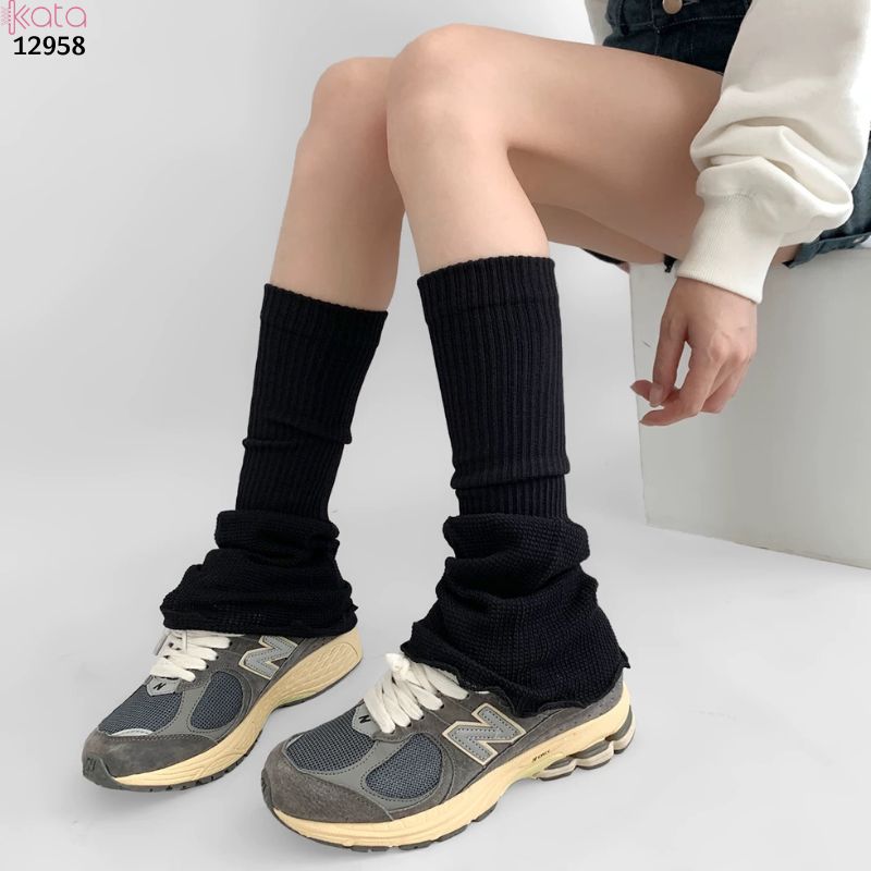 Ống tất dệt kim,vớ ống chân thu đông 12958