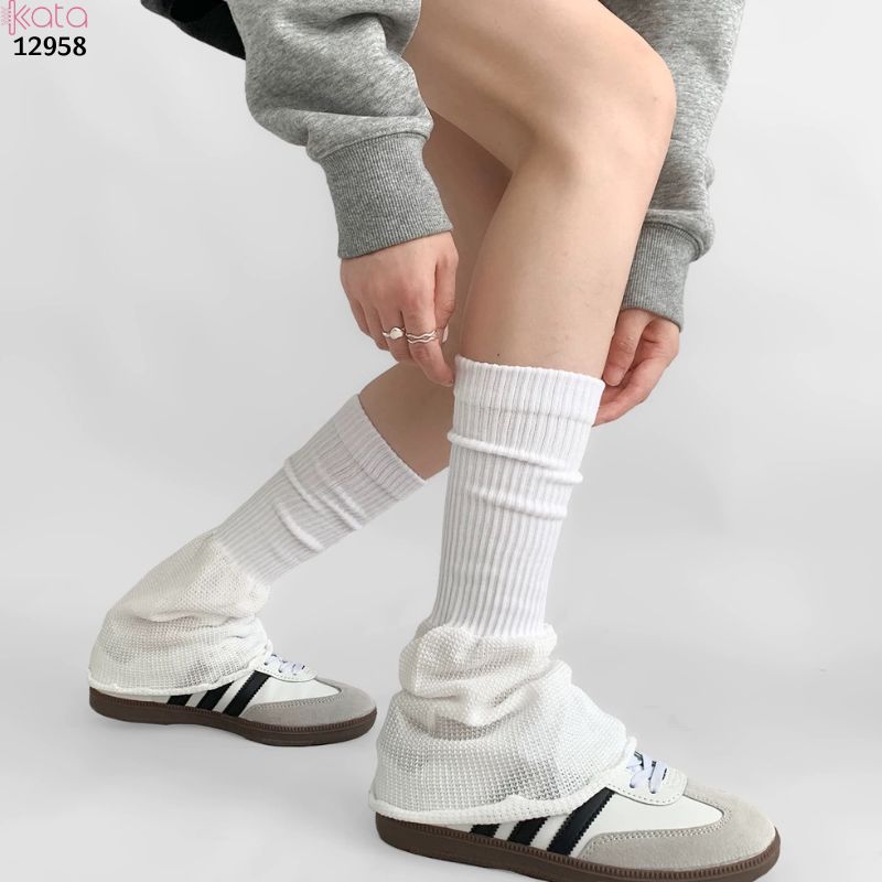 Ống tất dệt kim,vớ ống chân thu đông 12958