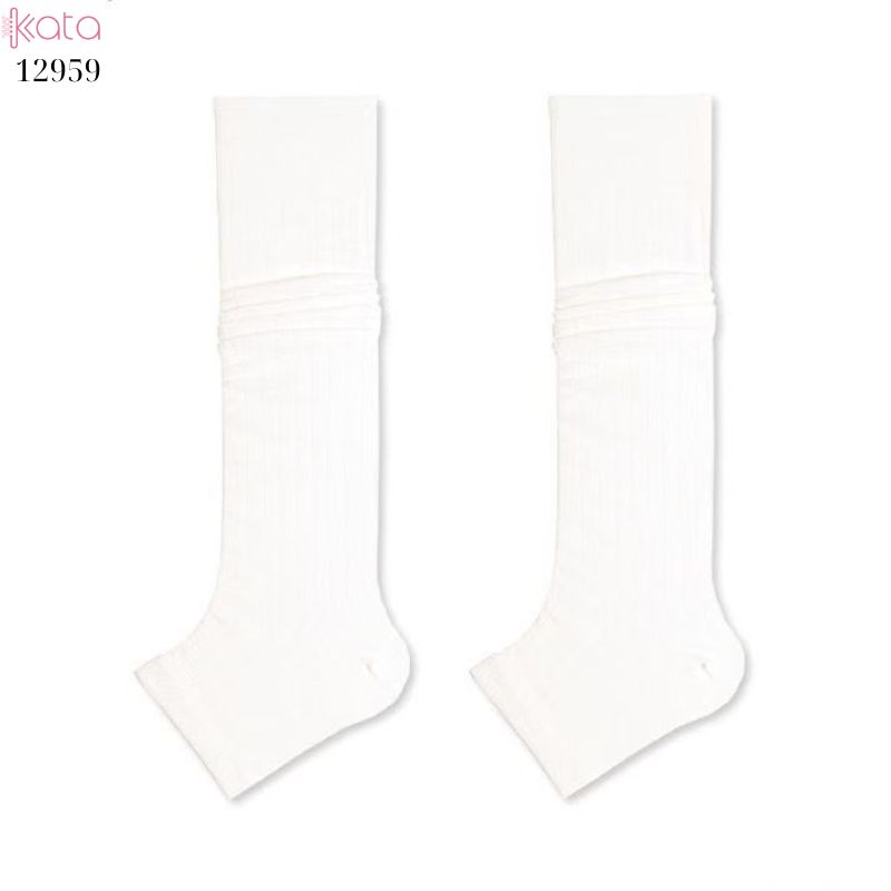 Ống tất dệt kim,vớ ống chân dệt kim đàn hồi tốt 12959