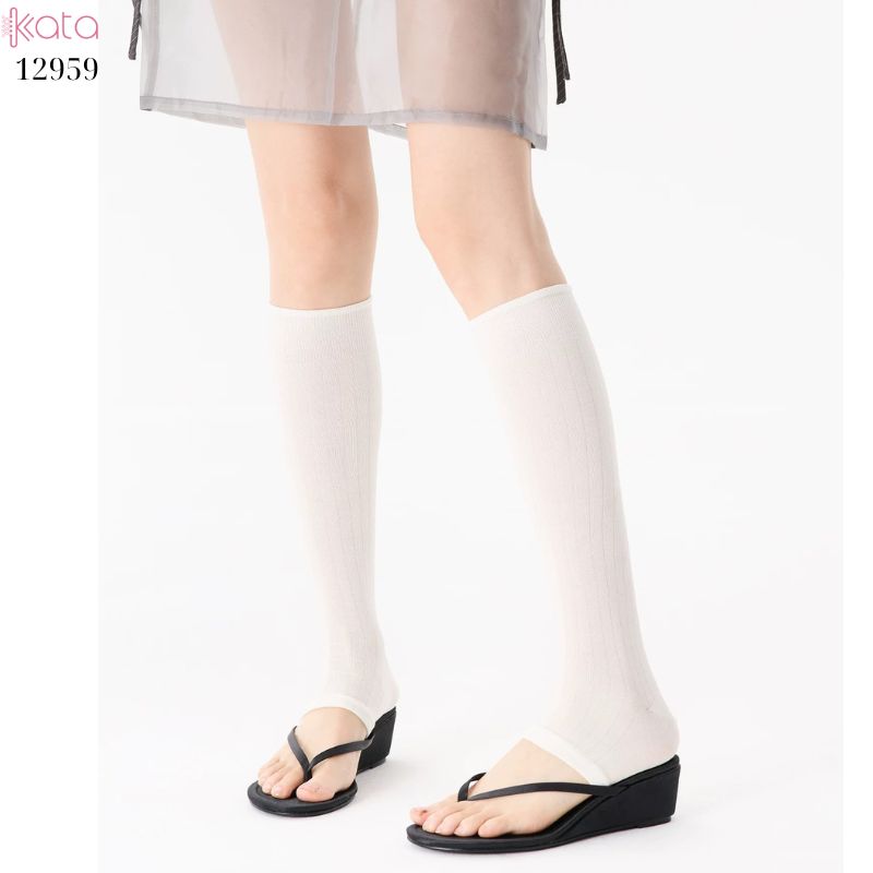 Ống tất dệt kim,vớ ống chân dệt kim đàn hồi tốt 12959