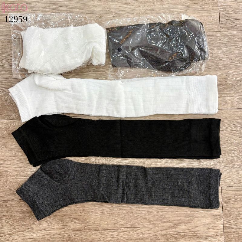 Ống tất dệt kim,vớ ống chân dệt kim đàn hồi tốt 12959