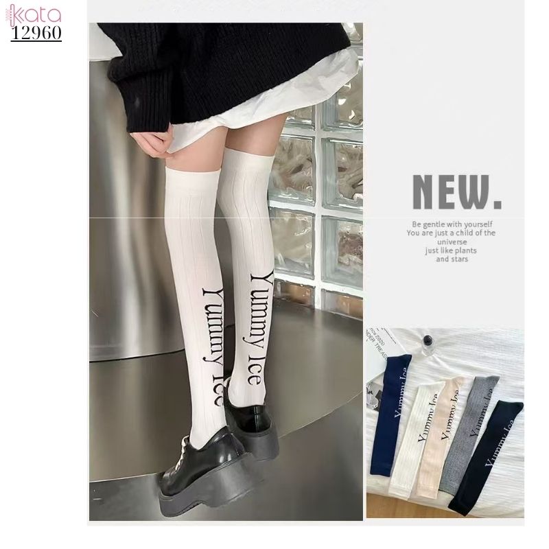 Tất trên đầu gối,vớ JK bảng chữ cái 12960