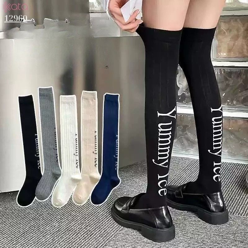 Tất trên đầu gối,vớ JK bảng chữ cái 12960