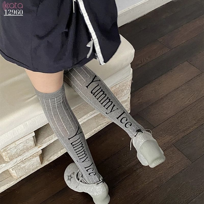 Tất trên đầu gối,vớ JK bảng chữ cái 12960