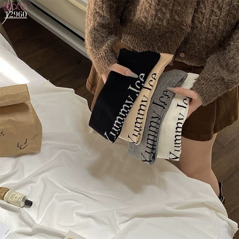Tất trên đầu gối,vớ JK bảng chữ cái 12960