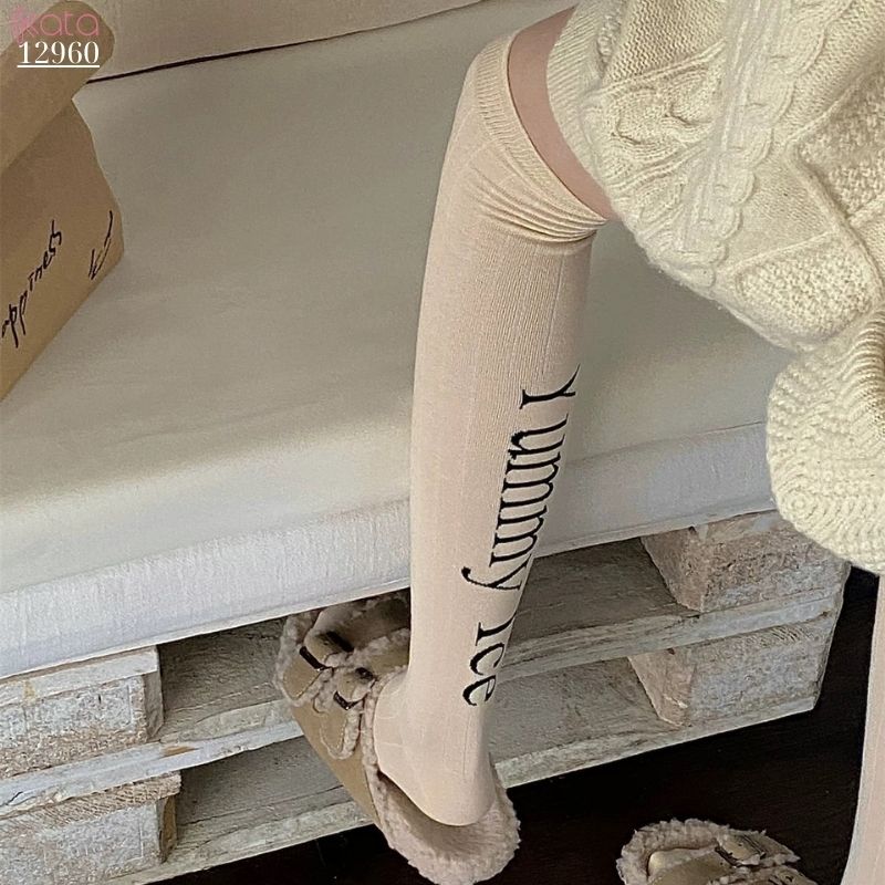 Tất trên đầu gối,vớ JK bảng chữ cái 12960
