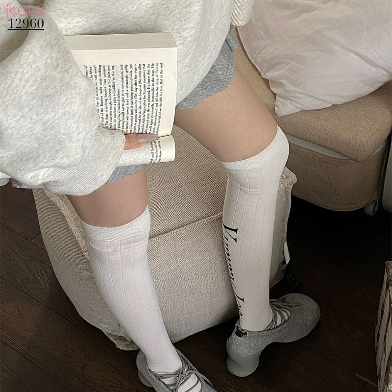 Tất trên đầu gối,vớ JK bảng chữ cái 12960