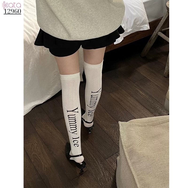 Tất trên đầu gối,vớ JK bảng chữ cái 12960