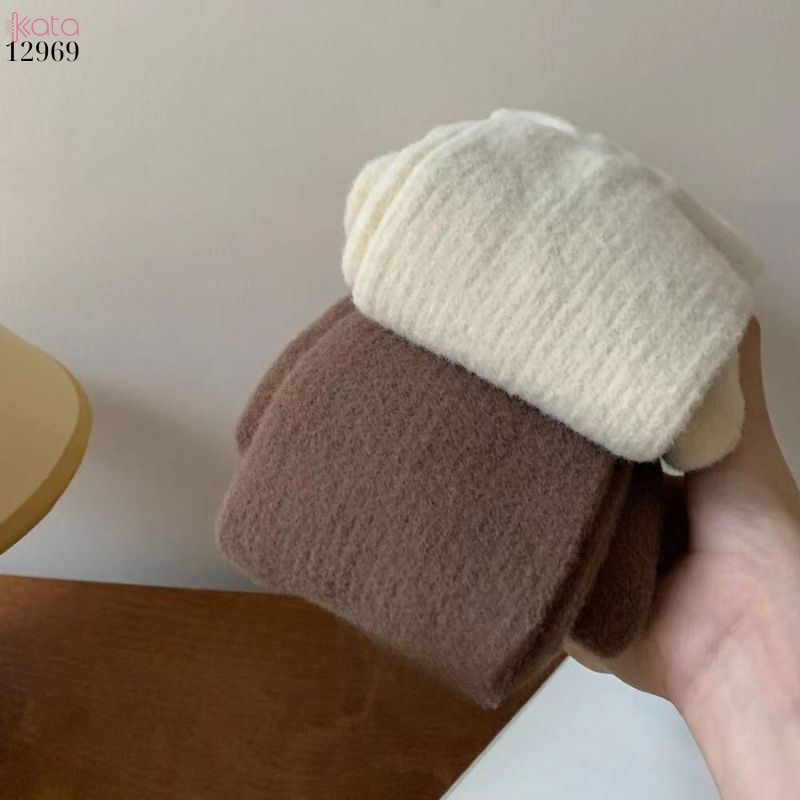 Tất bông đày thu đông,vớ đùi dài đi giày trượt tuyết,giày bốt 12969