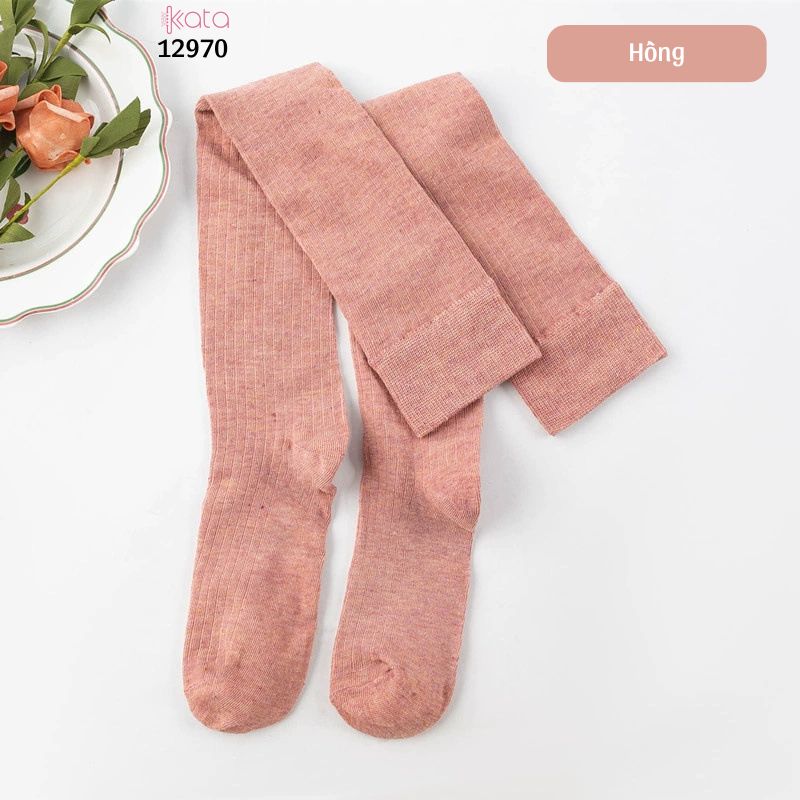 Tất qua gối sọc dọc giảm béo bắp chân,vớ đi bốt thu đông 12970