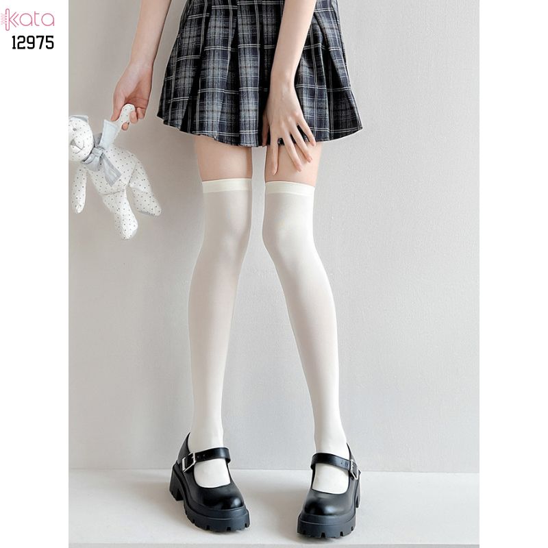 Tất bắp chân có Silicone chống tuột,Vớ JK, bắp chân,qua đầu gối 12974