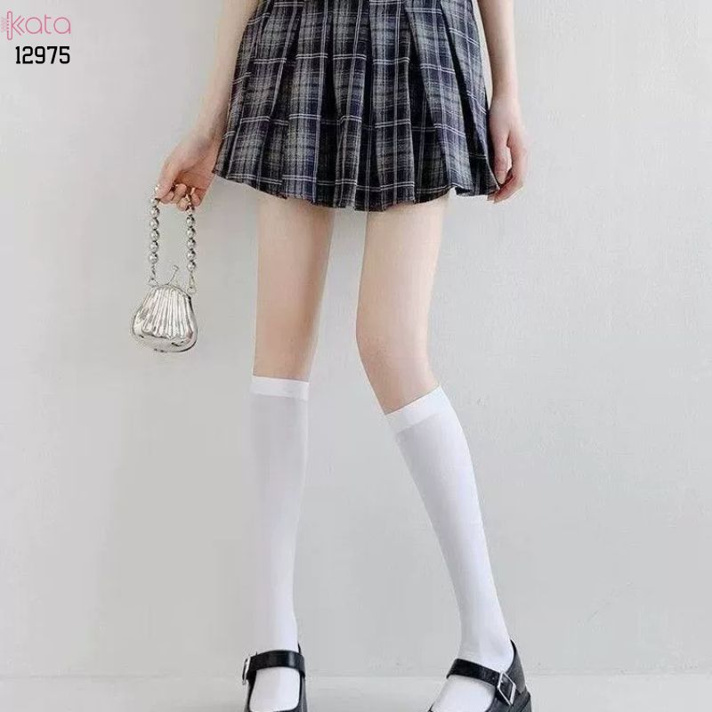 Tất bắp chân có Silicone chống tuột,Vớ JK, bắp chân,qua đầu gối 12974