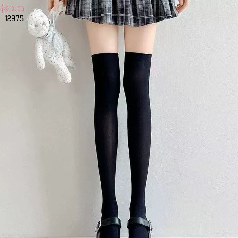 Tất bắp chân có Silicone chống tuột,Vớ JK, bắp chân,qua đầu gối 12974