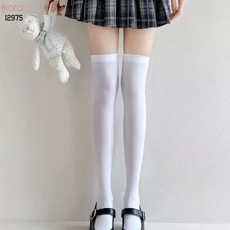 Tất bắp chân có Silicone chống tuột,Vớ JK, bắp chân,qua đầu gối 12974