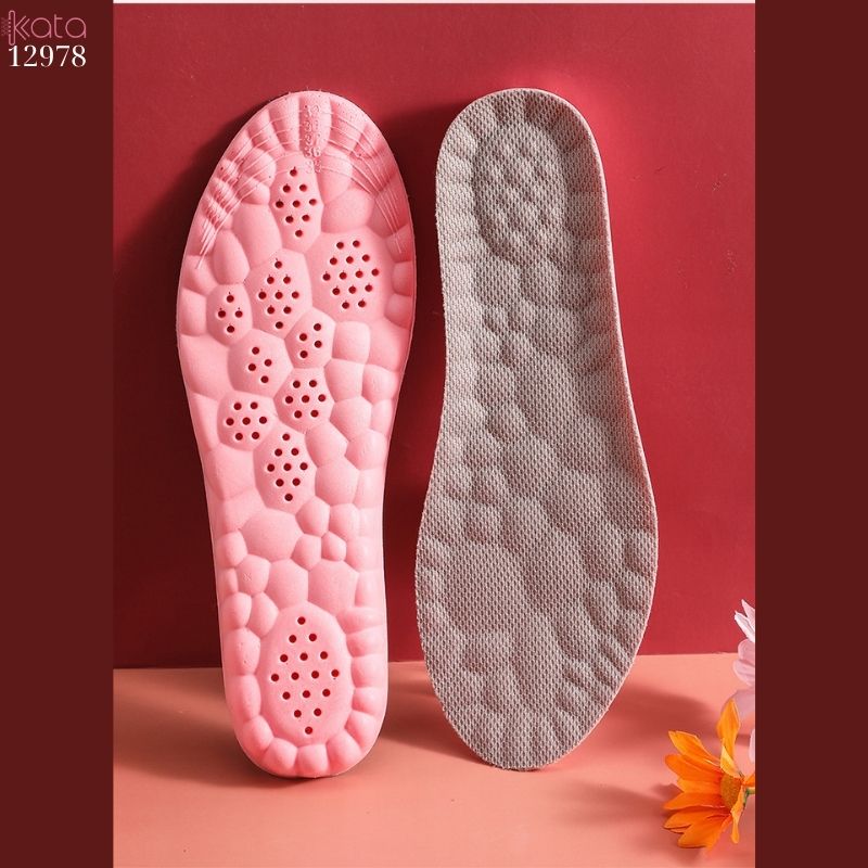 Lót giày massage thể thao đứng lâu mỏi,đàn hồi mềm dẻo thoáng khí và thấm hút mồ hôi 12981